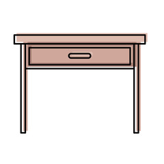 desk education learning library study school office vector illustration