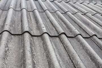 Outdoor tile roof