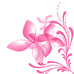 花　フレーム　枠　花柄　花模様　額縁