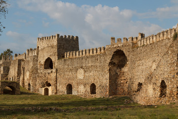 Fototapeta premium Ruins of the medieval castle Mamure, Turkey