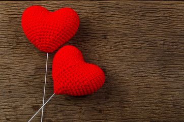 love hearts , valentine concept