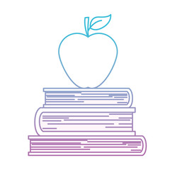  books education paper learning library study school textbook vector illustration