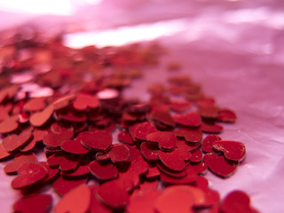 hearts confetti