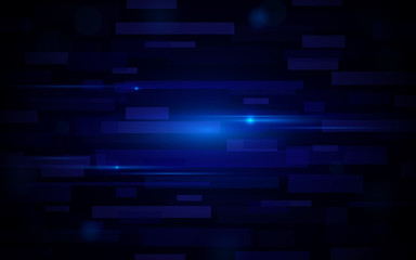 Obraz premium Abstract shiny hi-tech motion geometric shape technology concept background