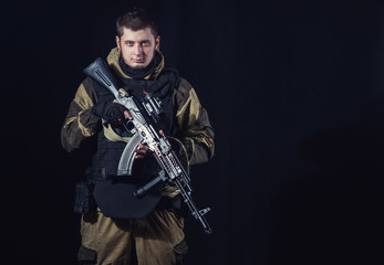 soldiers of the elite special purpose units