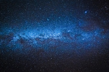 Geweldige melkweg met miljoen sterren & 39 s nachts