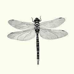 dragonfly  - obrazy, fototapety, plakaty