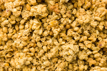 granola closeup