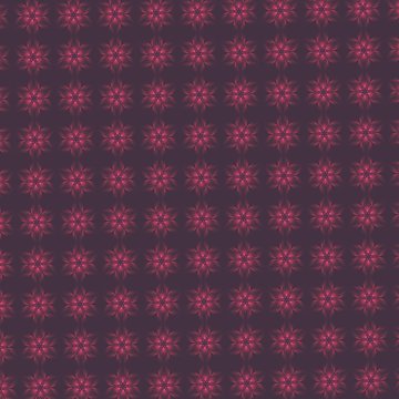hand drawnd dark floral pattern illustration 