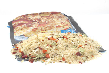 riso con le verdure piccante all'indonesiana
