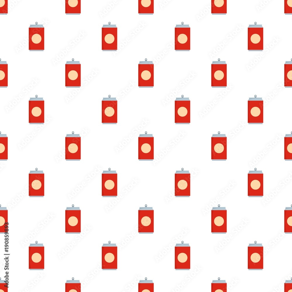 Poster soda pattern seamless in flat style for any design