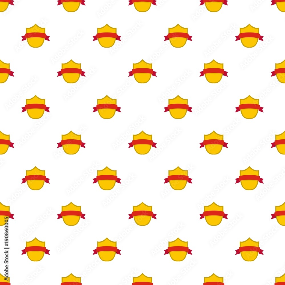 Poster badge modern pattern seamless in flat style for any design