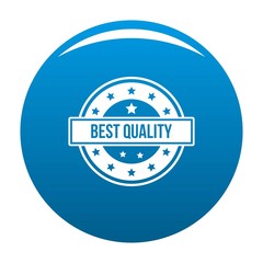 Quality logo. Simple illustration of quality vector logo for web