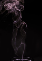 colourfull smoke