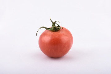 tomato on white background