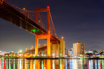 若戸大橋夜景