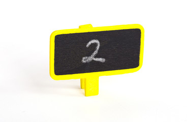 writing on blackboard