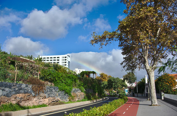 Mediterranean Landscape in Autumn