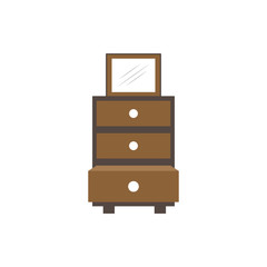 Cabinet home furnishing interior design template