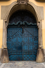 old wooden  Door