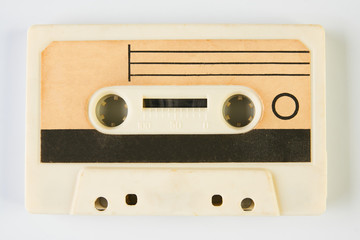 Old compact audio cassette