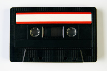 Retro compact audio cassette
