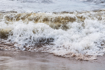 wavy on the Baltic Sea