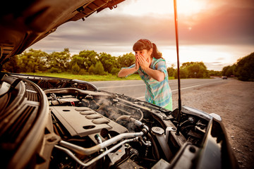 Damage to vehicle problems on the road.