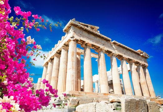 Fototapeta Świątynia Partenonu, Ateny