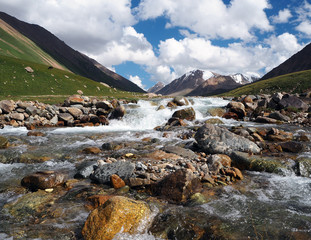 ruisseau kirghizistan