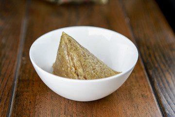 Traditional Chinese food, rice dumplings