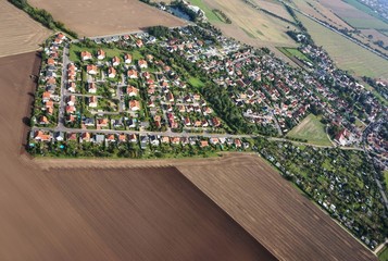 dorf von oben