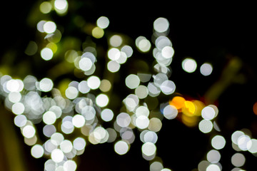 Street light bokeh