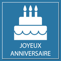 Logo Joyeux Anniversaire.
