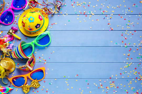 Colorful party birthday or carnival background