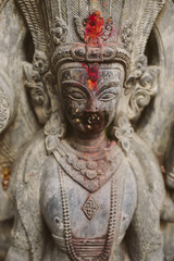 Traditional Buddha statue in Nepal