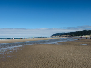 Beautiful landscape of Cannon Beach in Oregon