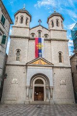 Fototapeta na wymiar Orthodox Church in Kotor