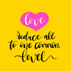 Lettering words. Vector background illustration for designs.