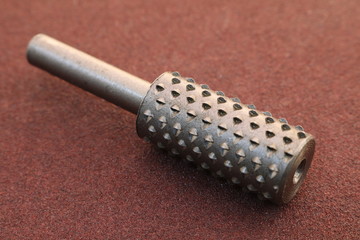 The tool for engraving. A nozzle for the engraver.