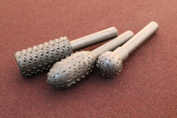 The tool for engraving. A nozzle for the engraver.