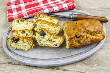 cake aux olives