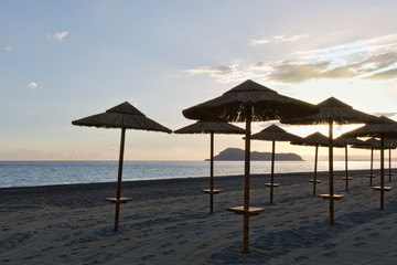Sunset at the Ocean