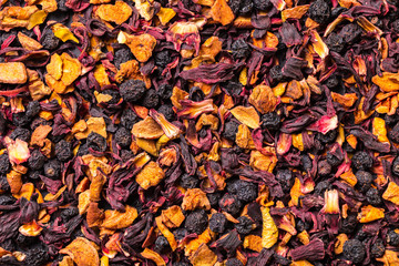 dry floral berry tea