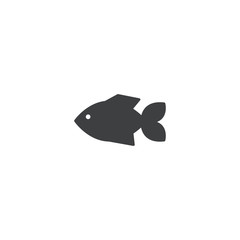 fish icon. sign design