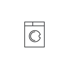washing machine icon. sign design