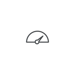 speedometr icon. sign design