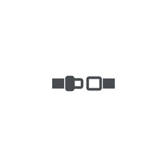 safety belt icon. sign design