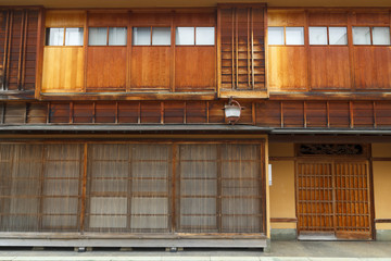 Naklejka premium Typical house in Japan