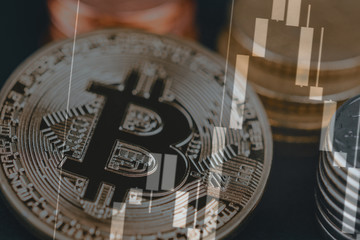 Bitcoin with diagram